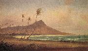 Gideon Jacques Denny Waikiki Beach, oil painting reproduction